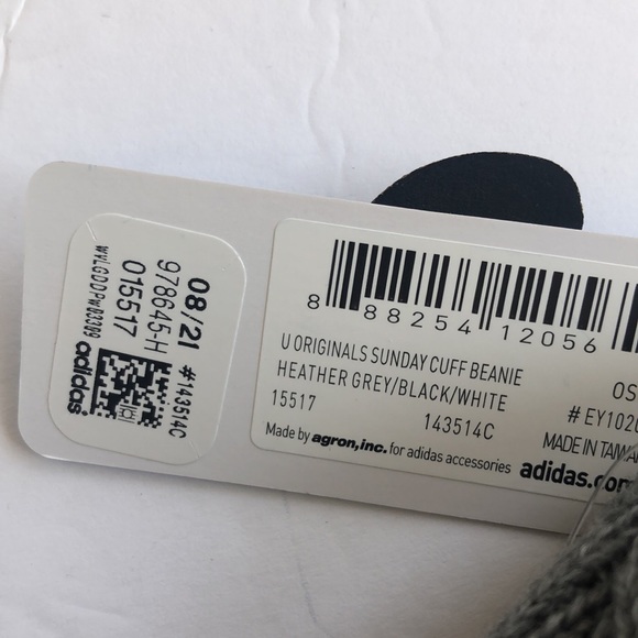 ADIDAS U ORIGINALS SUNDAY CUFF BEANIE (OSFA) - Picture 4 of 6